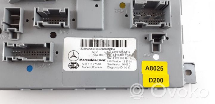 Mercedes-Benz S W222 Module confort A2229005614