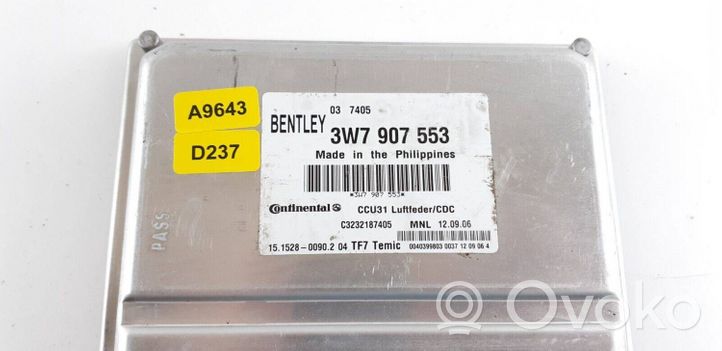 Bentley Continental Jousituksen ohjainlaite/moduuli 3W7907553