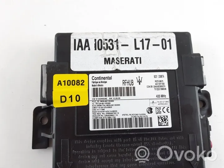 Maserati Levante Keyless Steuergerät 670108575