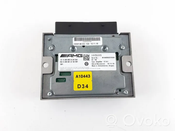 Mercedes-Benz C W205 Amplificateur de son A2059004429