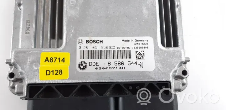 BMW X5 F15 Variklio valdymo blokas 8586544