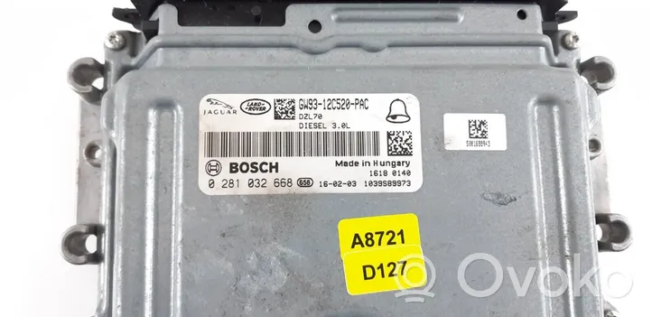 Land Rover Range Rover L405 Calculateur moteur ECU GW9312C520PAC