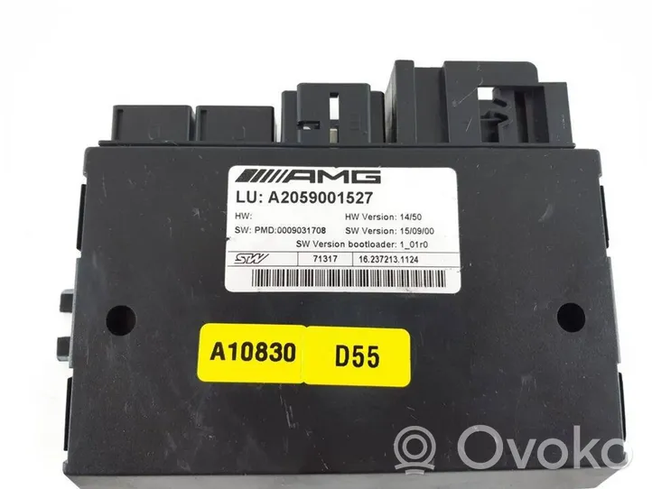 Mercedes-Benz C AMG W205 Transfer box differential control unit A2059001527