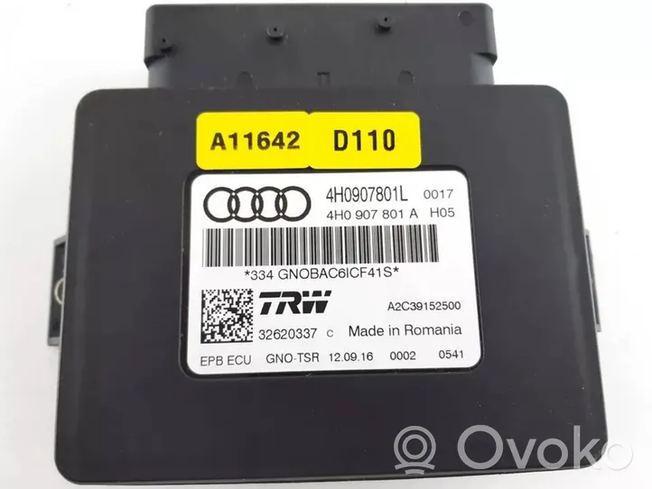 Audi A6 S6 C7 4G Module de commande de frein à main 4H0907801L