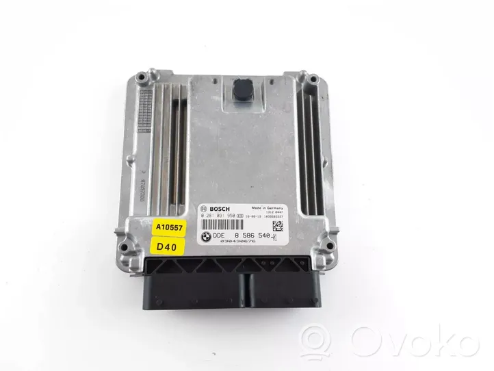 BMW X4 F26 Sterownik / Moduł ECU 8586540