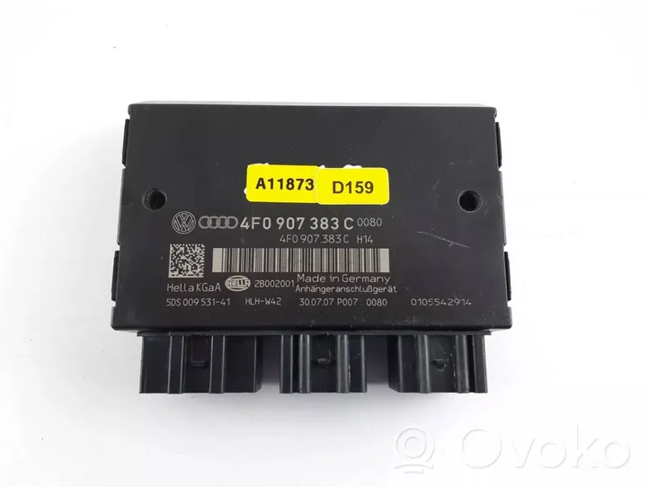 Audi A6 S6 C6 4F Steuergerät/Modul für die Anhängerkupplung 4F0907383C