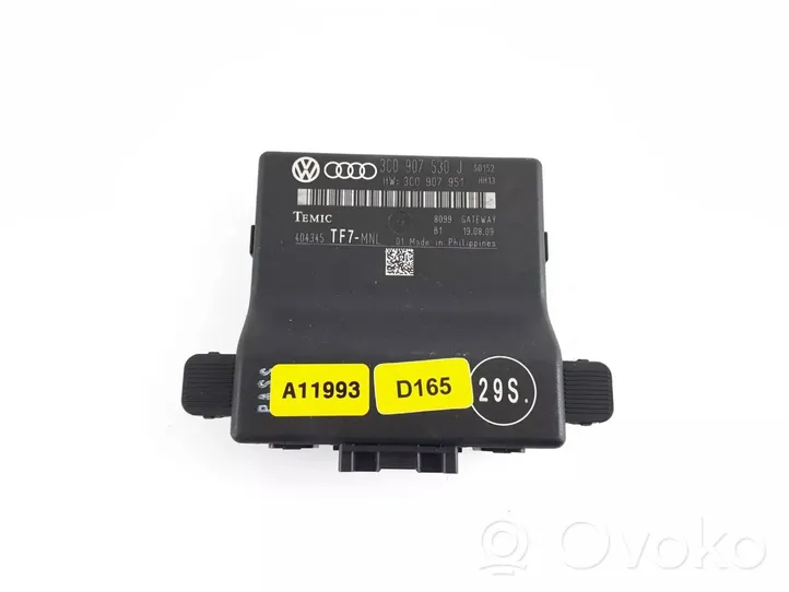 Volkswagen PASSAT B6 Gateway valdymo modulis 3C0907530J