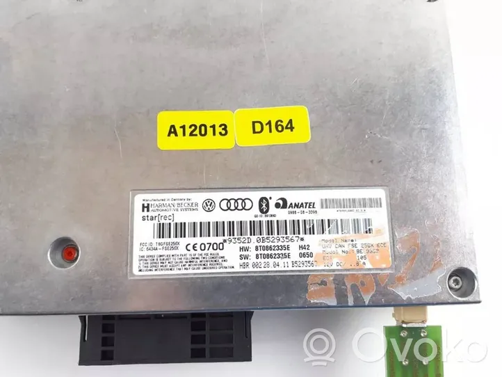 Audi A4 S4 B8 8K Moduł / Sterownik Bluetooth 8T0862335E