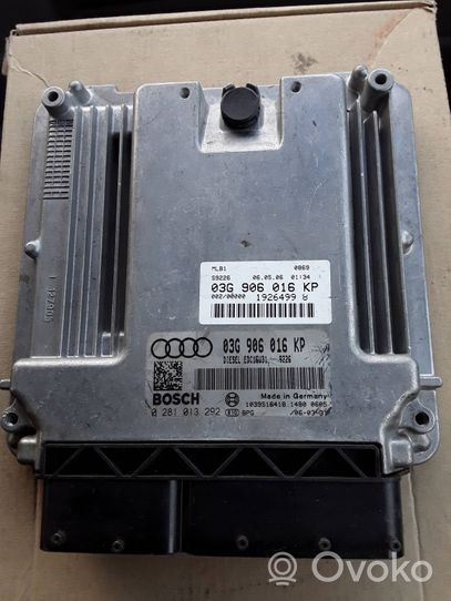 Audi A4 S4 B7 8E 8H Sterownik / Moduł ECU 03G906016KP