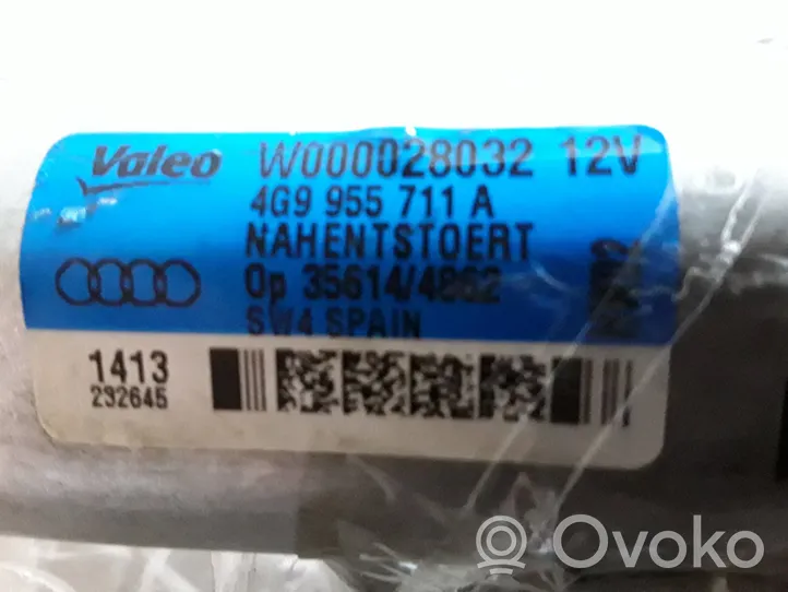 Audi A6 S6 C7 4G Motorino del tergicristallo del lunotto posteriore 4G9955711A