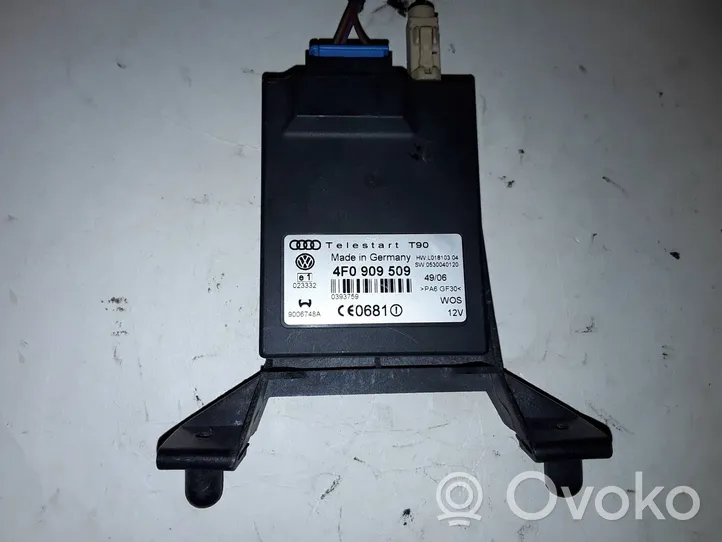 Audi A6 S6 C6 4F Auxiliary heating control unit/module 4F0909509