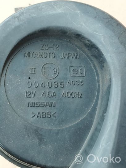 Infiniti EX Horn signal 0040354035