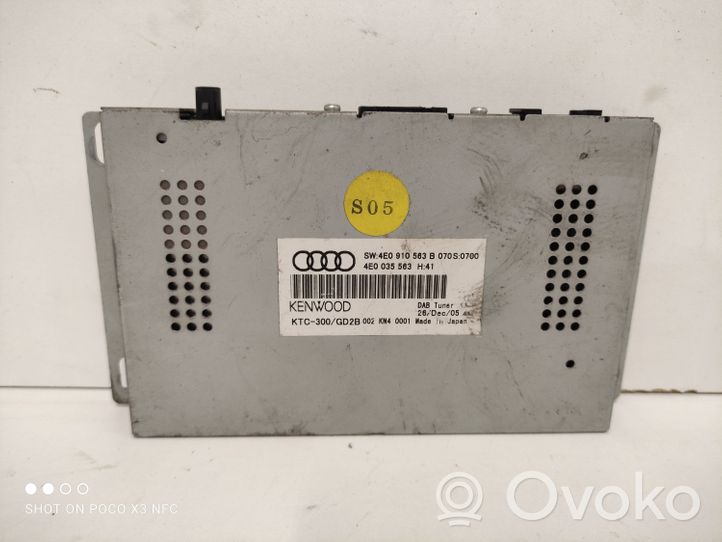 Audi A6 S6 C6 4F Amplificatore antenna 4E0910563B