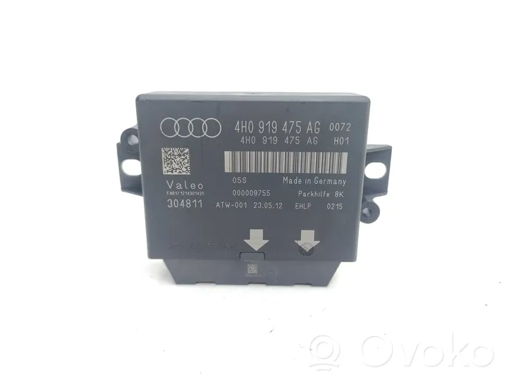 Audi A7 S7 4G Parkošanas (PDC) vadības bloks 4H0919475AG