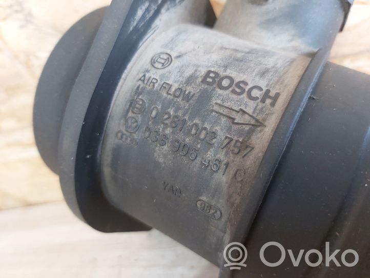 Skoda Octavia Mk1 (1U) Caudalímetro de flujo del aire 038906461C