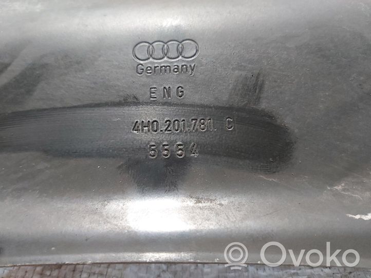 Audi A8 S8 D4 4H Uchwyt / Mocowanie zbiornika paliwa 4H0201781C
