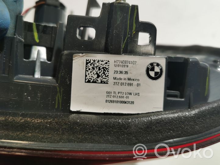 BMW X3 G01 Lampy tylnej klapy bagażnika 7740874107