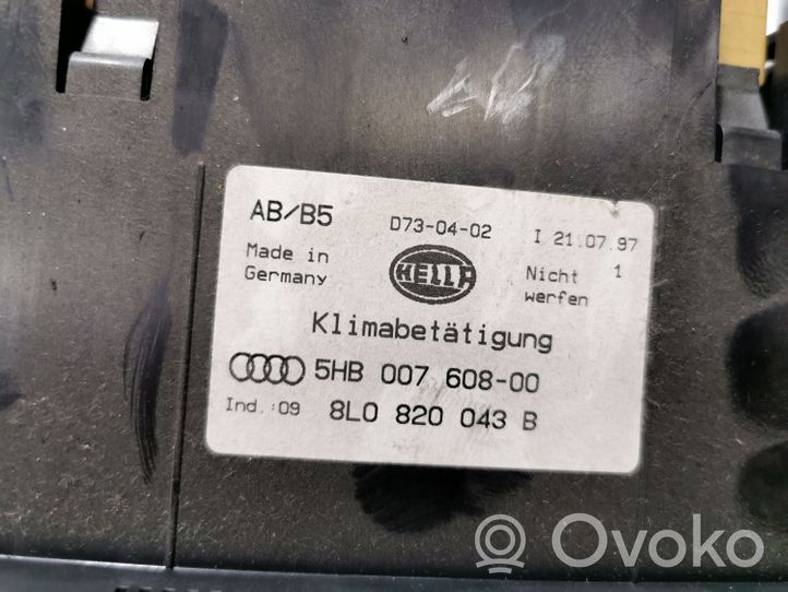 Audi A4 S4 B5 8D Centralina del climatizzatore 5HB007608