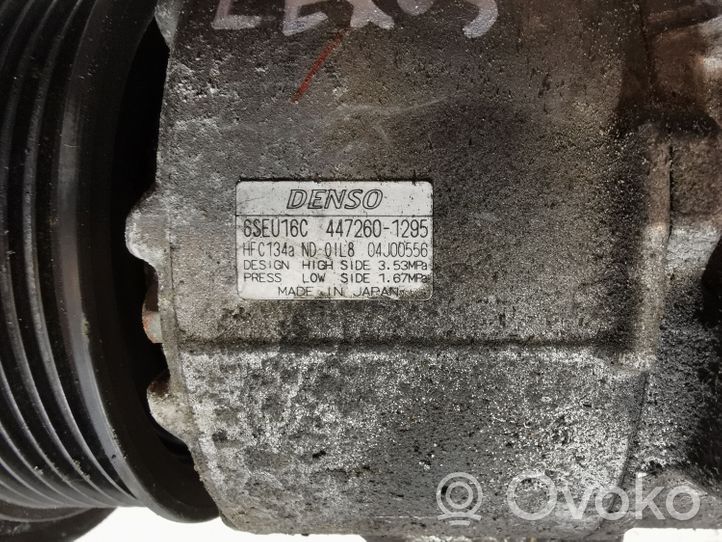 Lexus IS 220D-250-350 Ilmastointilaitteen kompressorin pumppu (A/C) 4472601295