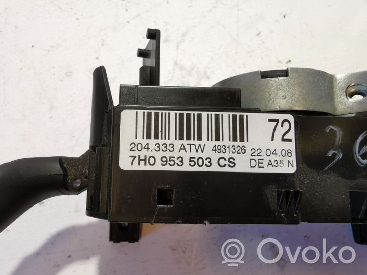 Skoda Roomster (5J) Pyyhkimen/suuntavilkun vipukytkin 7H0953503CS