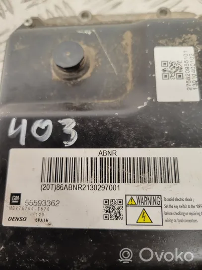 Opel Meriva B Sterownik / Moduł ECU 55593362