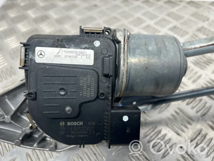 Mercedes-Benz E W213 Tringlerie et moteur d'essuie-glace avant 3397021813