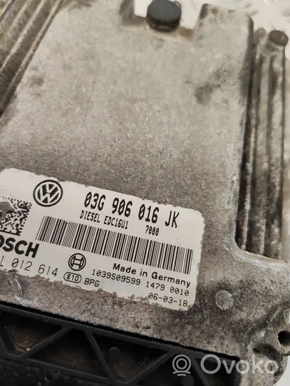 Volkswagen Jetta V Calculateur moteur ECU 03G906016JK