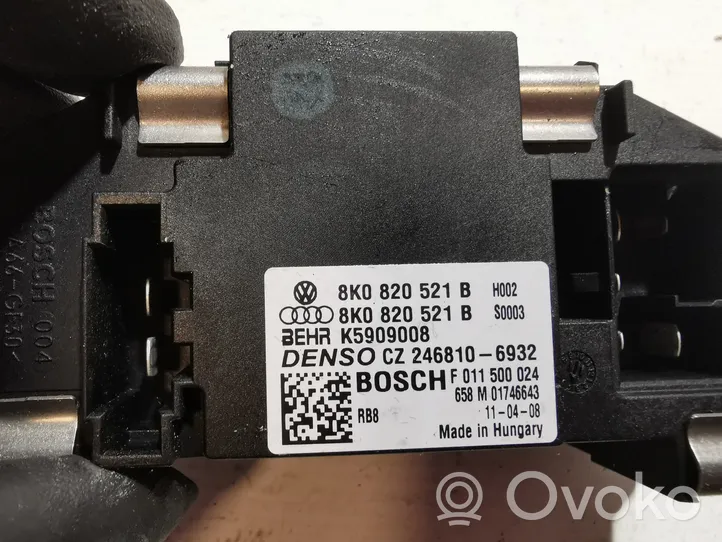 Audi A4 Allroad Heater blower motor/fan resistor 8K0820521B