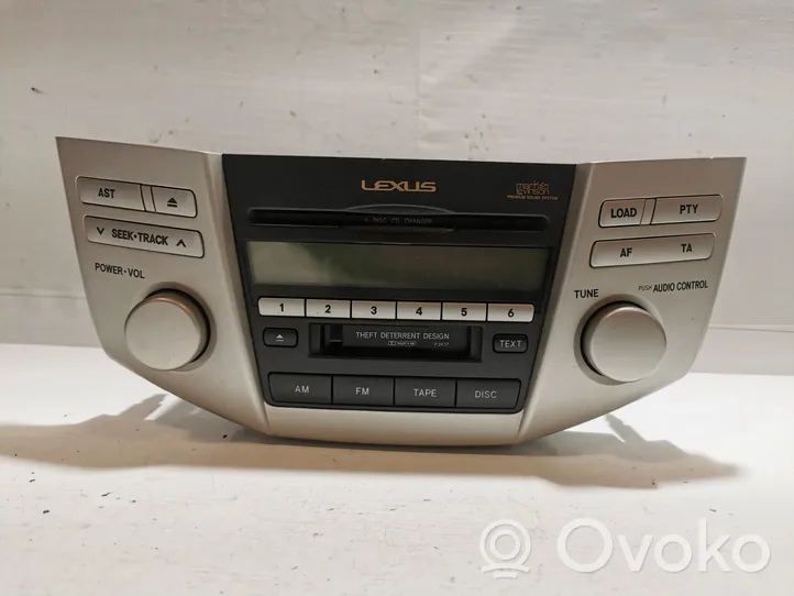 Lexus RX 300 Radio/CD/DVD/GPS-pääyksikkö 8612048550