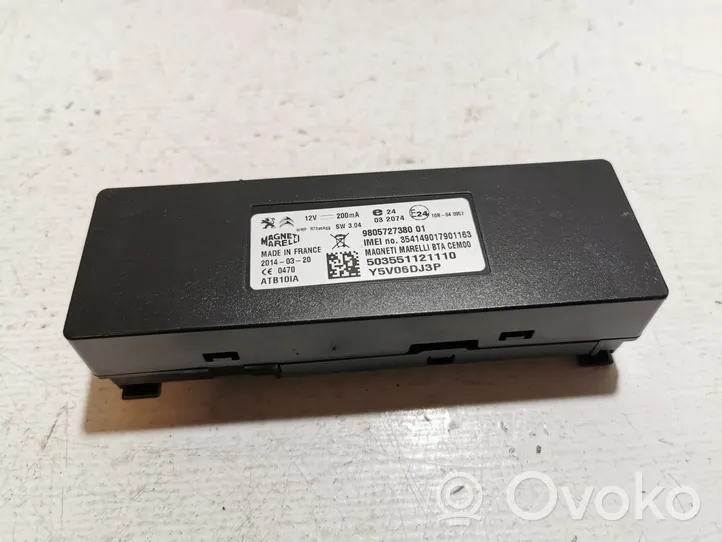 Peugeot 508 RXH Module unité de contrôle Bluetooth 9805727380