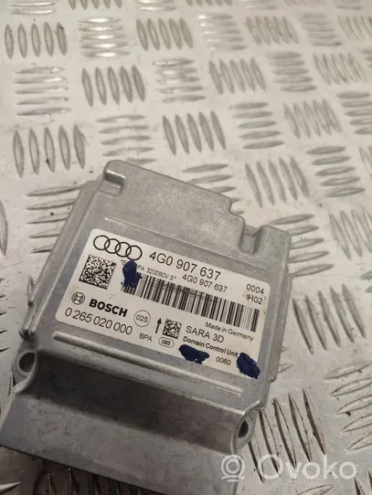 Audi A7 S7 4G ESP (stabilitātes sistēmas) vadības bloks 4G0907637