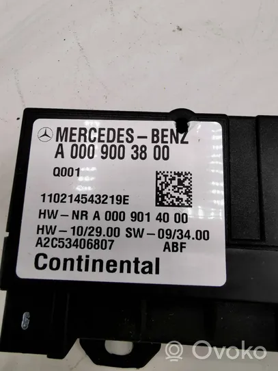 Mercedes-Benz ML W166 Unité de commande / module de pompe à carburant A0009003800