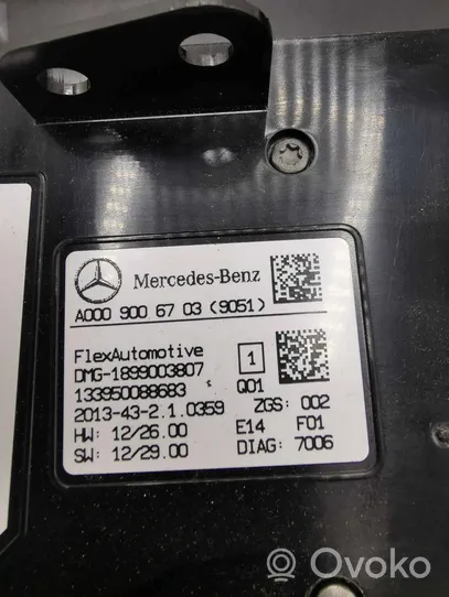 Mercedes-Benz B W246 W242 Priekinių vietų apšvietimo žibintas A0009006703