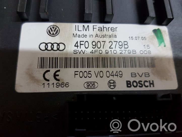 Audi A6 S6 C6 4F Komforto modulis 4F0907279B