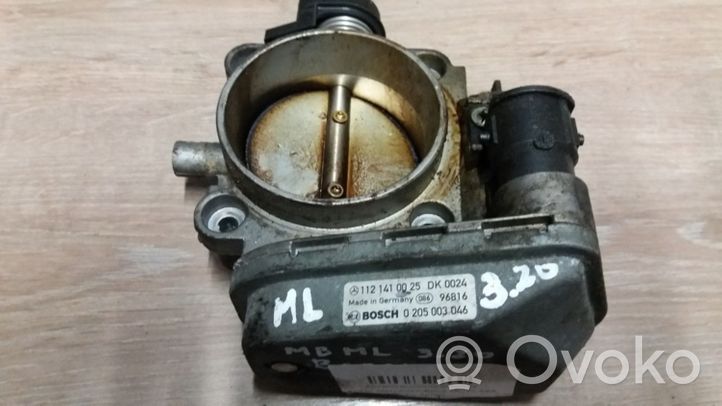Mercedes-Benz ML W163 Throttle valve 1121410025