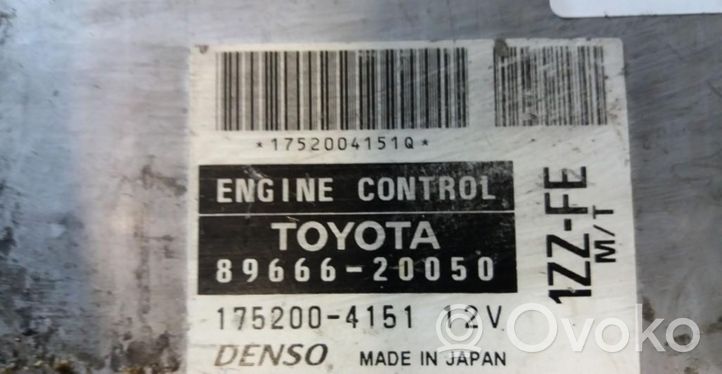 Toyota Celica T230 Moottorin ohjainlaite/moduuli 8966620050