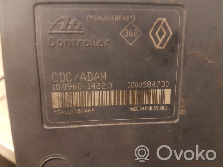 Opel Astra G ABS-pumppu 00005847D0