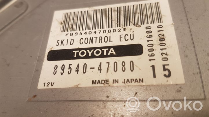Toyota Prius (XW20) Calculateur moteur ECU 8954047080