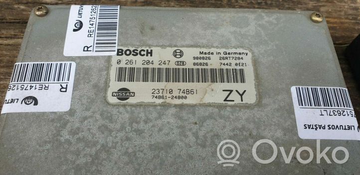 Nissan Micra Komputer / Sterownik ECU i komplet kluczy 2371074b61