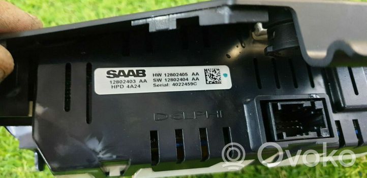 Saab 9-3 Ver1 Monitori/näyttö/pieni näyttö 12802403AA