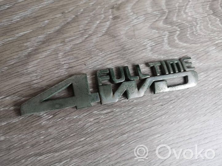 Toyota RAV 4 (XA10) Значок производителя / буквы модели 4WD FULL TIME LOGO