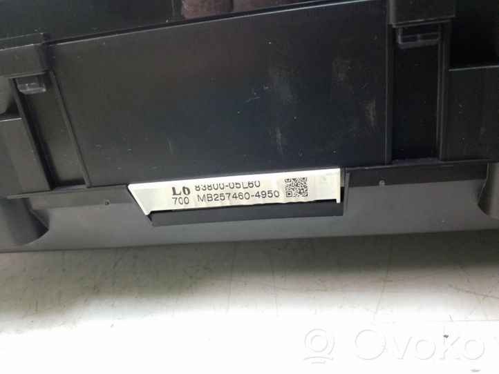 Toyota Avensis T270 Spidometrs (instrumentu panelī) 8380005L60