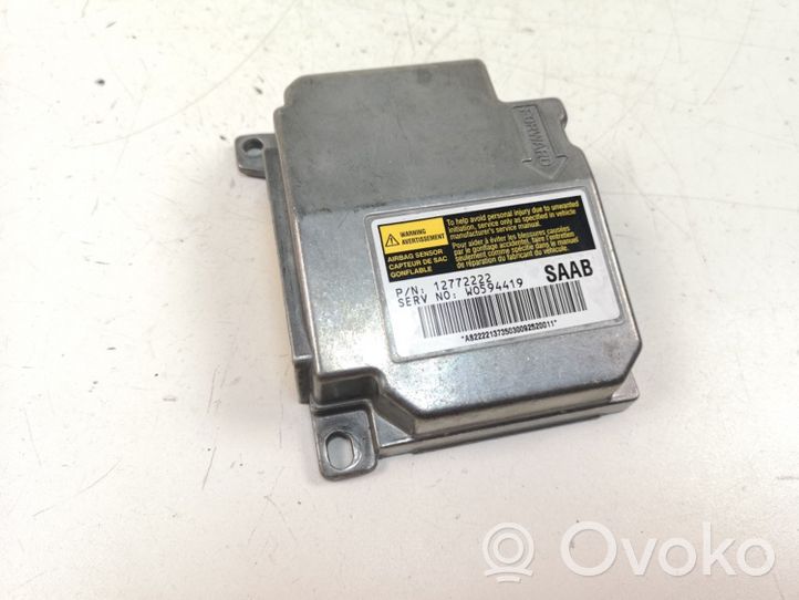 Saab 9-5 Module de contrôle airbag 12772222