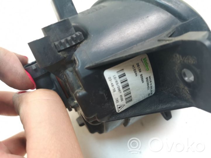 Nissan Qashqai Priešrūkinis žibintas priekyje 261508990A