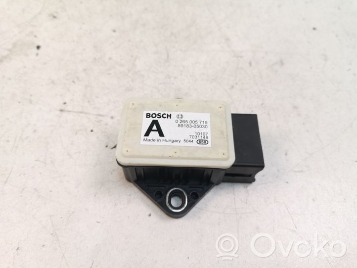 Toyota Avensis T270 Sensore di imbardata accelerazione ESP 0265005719