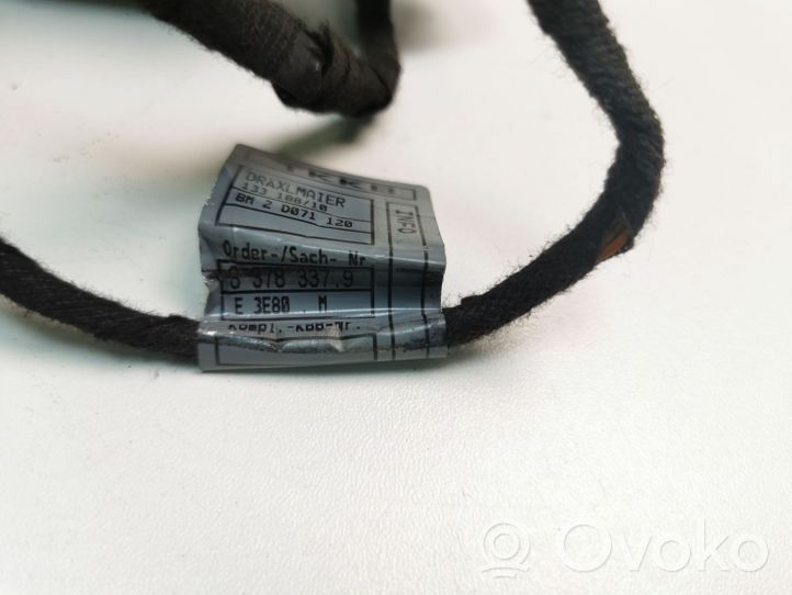 BMW 3 E46 Cableado de puerta trasera 8378337