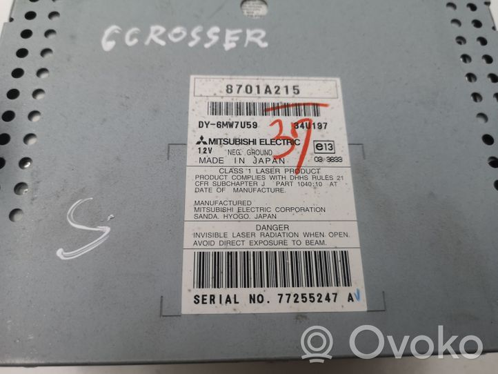 Citroen C-Crosser Unité principale radio / CD / DVD / GPS 8701A215