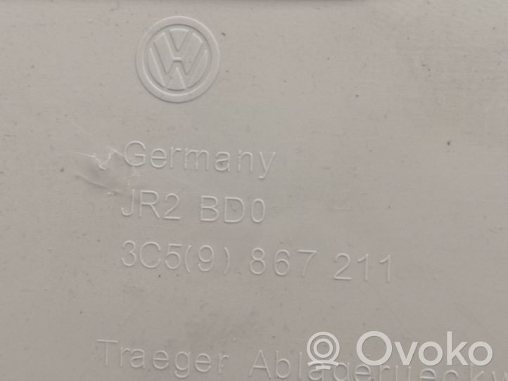 Volkswagen PASSAT B6 Takaoven verhoilu 3C5867211