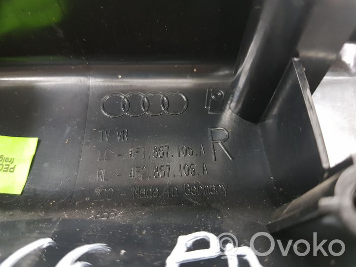 Audi A6 S6 C6 4F Etuoven sisäkahvan kehys 4F1867106