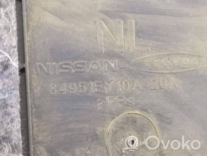 Nissan Qashqai+2 Garniture panneau latérale du coffre 84951EY10A
